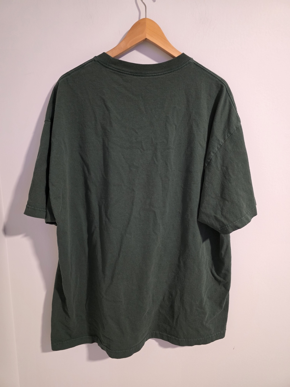 Fender Telecaster Graphic T-Shirt XXL Green Yellow Guitar Band Tee 100% Cotton - Picture 6 of 8